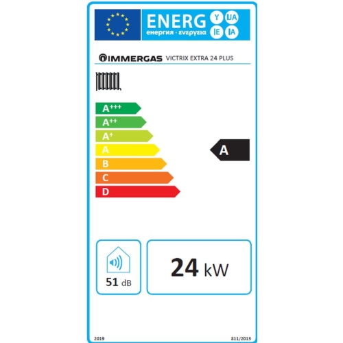 Kocioł kondensacyjny VICTRIX EXTRA 24 PLUS, jednofunkcyjny, wiszący IMMERGAS
