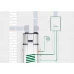 Pompa ciepła powietrzna powietrze-woda do c.w.u. PCWU 200eK 2.5kW 230V HEWALEX