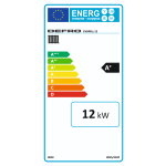 Kocioł, piec z podajnikiem pelletowy, pellet, pelet, pellet, zasyp od GÓRY EVOPELL 12 kW z nadstawka DEFRO