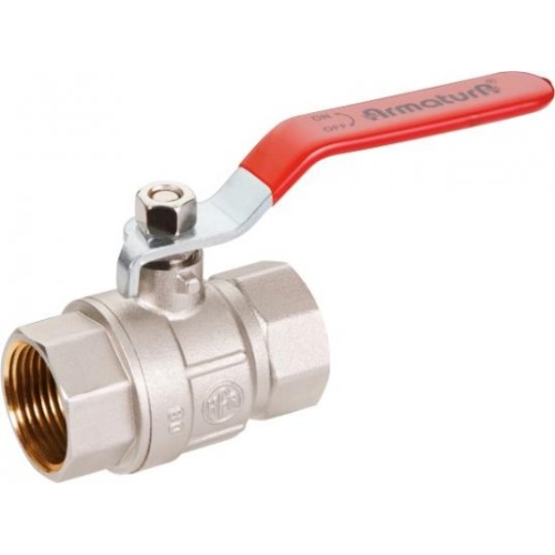 Zawór kulowy do wody z dławikiem z dźwignią stalową nakrętno-nakrętny 3/4" DN 20 KFA 700-110-20