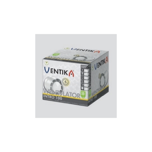 Wentylator kanałowy fi 100 mm, standard, biały INTRO VENTIKA