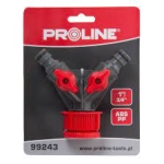Rozdzielacz 2-drożny 1" x 3/4"" PROLINE"