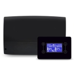 Kocioł, piec na pellet, pelet, peletowy QMPELL EVO 8 kW sterownik Ecomaxx 920P1 TOUCH PLUM PEREKO