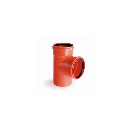 Trójnik kanalizacyjny pomarańczowy 200x200/45 PLASTIMEX