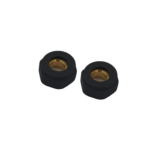 Złączka do miedzi 15x3/4 CZARNY ( komplet = 2 szt ) GOSHE