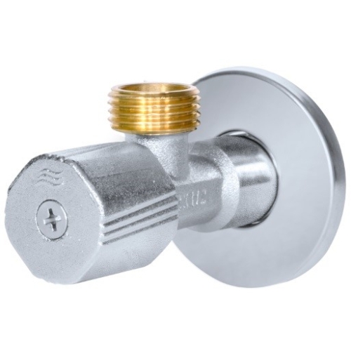 Zawór kątowy grzybkowy 1/2"x3/4" ( DN15 x DN20 ) TWIST ARKA