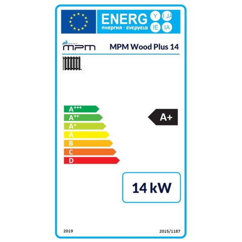 Kocioł zasypowy zagazowujący drewno Wood Plus 14 kW MPM