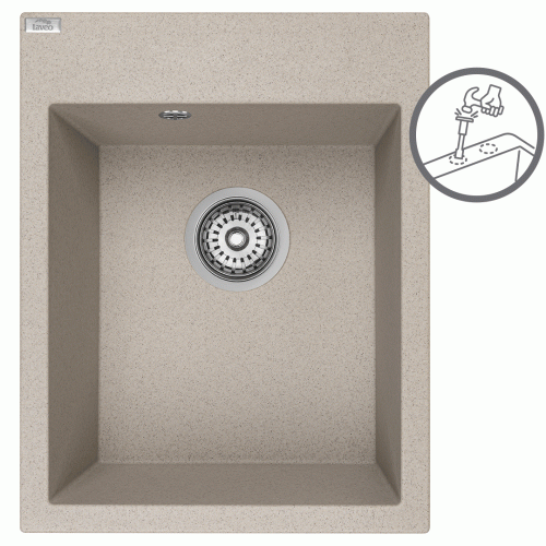 Monchichi - zlewozmywak 1-komorowy