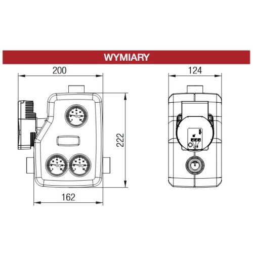 Termoregulator DEFRO 60 BASIC 204MCCS-60-C6