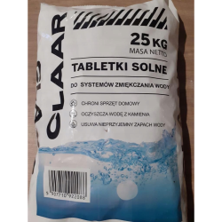 Sól  do uzdatniania wody 25 kg CLAAR