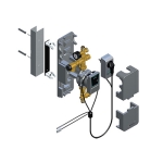 ALEX HX10 MS S6 DN16 Zespół pompowy ze sterownikiem MINISOL HEWALEX