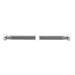 Wąż elastyczny przyłączeniowy w oplocie nylonowym 3/8 x 1/2 GW/GW 400mm KARBO TUCAI