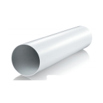 Kanał okrągły fi 150 mm, dł 0,5 mb, biały VENTS GROUP