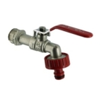 Zawór kulowy czerplany z SZYBKOZŁĄCZKĄ 1/2" ( DN15 )  kulowy GOSHE