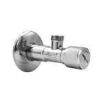 Zawór kątowy GFT grzybkowy z filtrem MAESTRO 1/2" x 3/4" ( DN15 x DN20 ) GOSHE