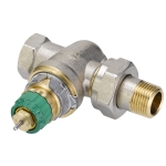 Zawór grzejnikowy Dynamic Valve RA-DV 3/8" ( DN10 ) PROSTY DANFOSS