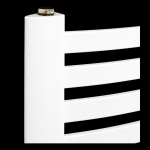 Grzejnik łazienkowy TGŁP 14/50 BIAŁY rozstaw 50mm TERVO