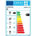 Pakiet HPM2.Z-12 z pompą ciepła HPMO2-12 i jednostką wewnętrzną HPMI2-12 KOSPEL
