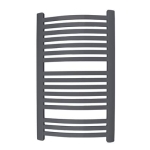 Grzejnik łazienkowy GR2, wymiary 570x1150, 19-żeberek, MOC-556W TYP.GŁP-20/50.ANTR DIAMOND