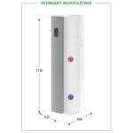Pompa ciepła do c.w.u. Explorer 200 WiFi COIL R290 886121 ATLANTIC