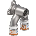 Kolano naścienne U-kształtne 20-Rp1/2" FT-20 Uponor S-Press Plus 1070630 UPONOR