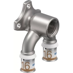 Kolano naścienne U-kształtne 16-Rp1/2" FT-16 S-Press Plus 1070629 UPONOR