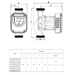 Pompa c.o. elektroniczna PALADIO 32/120/180 ARKA