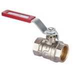 Zawór kulowy wodny PROSTY GW/GW 4" ( DN100 ) PN30 RĄCZKA, z dławicą, uszczelnienie dynamiczne, uchwyt motylkowy, nikiel SERIA S30 ARKA