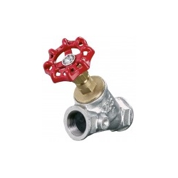 Zawór parowy skośny żeliwny nakrętno-nakrętny 3/8" KFA 191-010-10