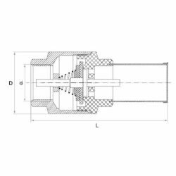Zawór zwrotny z koszem ssącym 1