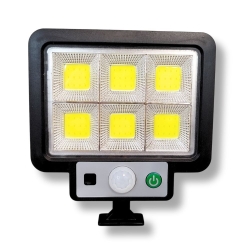 Lampa solarna 15W+czujnik 100lm COB 3 TRYB IP44 7887 VERGIONIC