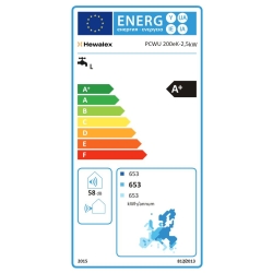 Pompa ciepła powietrzna powietrze-woda do c.w.u. PCWU 200eK 2.5kW 230V HEWALEX