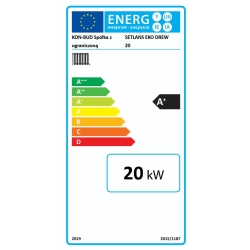 Kocioł zasypowy zagazowujący drewno 20 kW EKODREW SETLANS
