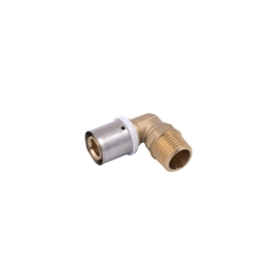 Kolanko 90st zaprasowywane GZ 20mm x 3/4" VESBO