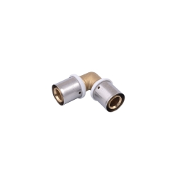 Kolanko 90st zaprasowywane 50x50 mm VESBO