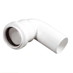 Kolano kanalizacyjne PP 32/90 ścianka 1.8mm KANPLAST