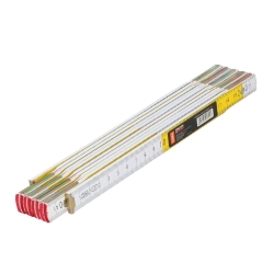 Miara składana biało-żółta 1m KL.III FASTER TOOLS