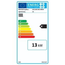Kocioł zasypowy zagazowujący drewno 12.5 kW EKODREW SETLANS