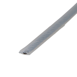 Żyłka do koszenia 2,4mm 15m z linką stal FORESTER