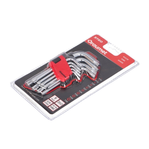 Klucz imbusowe TORX komplet 9szt. T10-50 DRAUMET