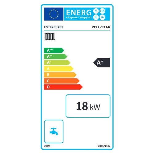 Kocioł, piec na pellet, pelet, peletowy PELL-STAR 18 kW PEREKO