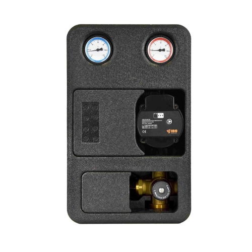 IBO Grupa pompowa z pompą i zaworem termostatycznym GP PRO 3D-T + AMG 25-60/180 004201