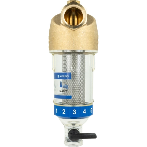 Filtr do wody AWF 110, z płukaniem wstecznym, GW G1/2'' ( DN15 ) AFRISO