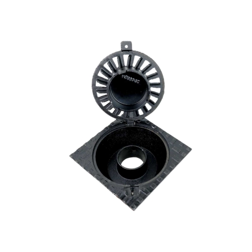 Wpust posadzkowy żeliwny 300x300 Kratka Garażowa Syfonem DN110 M125 12,5 T Standartpark Vodaland