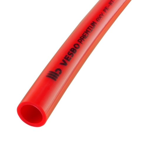 Rura PERT-EVOH VPremium 16X2.0 RED ( cena za 1mb ) ( zwój 200m ) VESBO