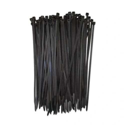 Opaski kablowe 4,8 x 500 CZARNE ERKO