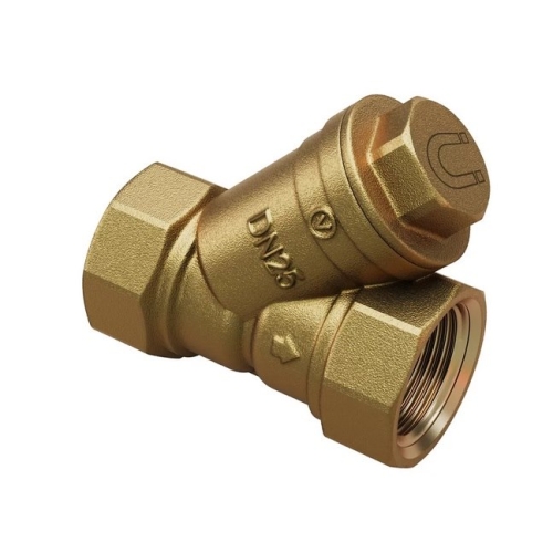 Filtr skośny do wody mosiężny z wkładem magnetycznym 1 1/2" ( DN40 ) PIZA-M VALVEX