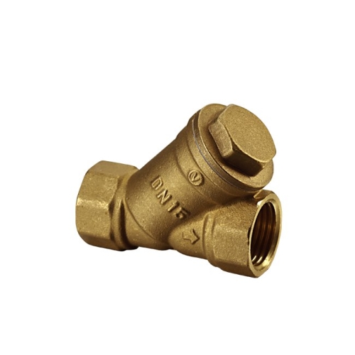 Filtr skośny do wody mosiężny z wkładem magnetycznym 1 1/2