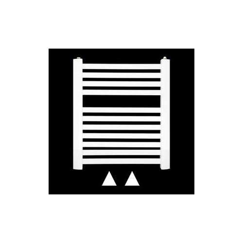 Grzejnik łazienkowy TGŁP 10/50 BIAŁY rozstaw 50mm TERVO