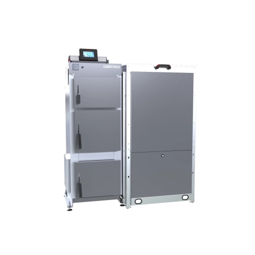 Kocioł, piec z podajnikiem pelletowy, pellet, pelet KOMFORT EKOPELL 35 KW podajnik z LEWEJ strony DEFRO